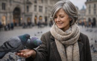 Frisuren ab 60 mit natürlichem Grau harmonisch tragen
