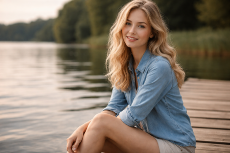 Frisuren für sehr feines Haar ohne Föhnen wählen